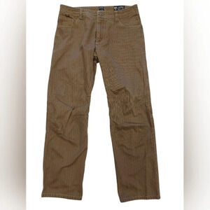 Kuhl GUC Vintage Patina  Exile Kord Tan Straight Leg Cords Size 36